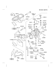 Kawasaki FB460V-JS01 - Kawasaki Engine CARBURETOR