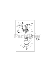 MTD 170-C0A - MTD Engine 170-C0A Carburetor