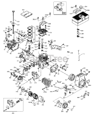 Craftsman 247.775880 (24A-495D099) - Craftsman Chipper Shredder (2002) (Sears)