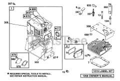 Briggs & Stratton 254422-0535-01 - Briggs & Stratton Horizontal Engine