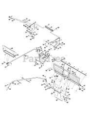 Cub Cadet 19A40022 (19A40022100) - Cub Cadet 46" Snow Blade att General Assembly