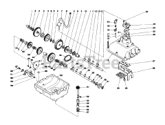 Toro 56027 - Toro 25" Premium Keylectric Rear-Engine Riding Mower (SN: 005000001 - 005999999) (1975)
