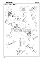 RedMax G 621 AVS - RedMax Chainsaw (SN: 330138 - 642077) (2004-05)