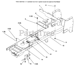 Toro 72085 (267-H) - Toro Lawn & Garden Tractor (SN: 069000001 - 069999999) (1996)