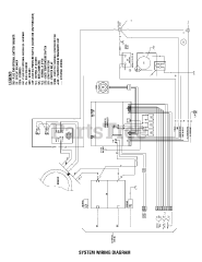 Briggs & Stratton 040462-00 - Briggs & Stratton 16kW Home Standby Generator with 100 Amp ATS Wiring Diagram - Standby Generator (315080WD)