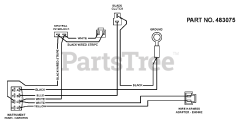 Scag SWZ-19KAI - Scag Walk-Behind Mower, 19hp Kawasaki (SN: B3200001 - B3299999) Engine Deck Wire Harness