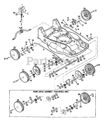 Troy-Bilt 34345 - Troy-Bilt 21" Mulching Walk-Behind Mower