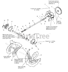 Simplicity 960 E (1694439) - Simplicity 24" Snow Thrower, 9hp