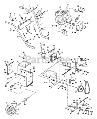 Troy-Bilt 5210 RS - Troy-Bilt 21" Snow Thrower (SN: B350100101 - B350299999) (Sears)