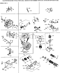 Tecumseh H35-45630S - Tecumseh Engine Engine Parts List #2