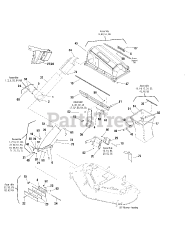 Craftsman 107.24913 (1695647) - Craftsman Grass Catcher for 52" Mowers (2009)