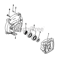 Shindaiwa B 40 - Shindaiwa Brush Cutter Crankcase