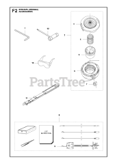 RedMax BTR 250 PL - RedMax String Trimmer ACCESSORIES