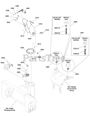Snapper H 1226E (1696176-02) - Snapper 26" Snow Thrower, 11.5hp