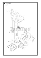 Husqvarna PR 17 AWD (966772701) - Husqvarna Swedish Riding Mower (2012-02) SEAT