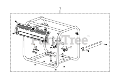 Husqvarna G 1300 P (967664903) - Husqvarna Portable Generator (2018-08) FRAME
