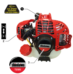 Shindaiwa T 235 - Shindaiwa String Trimmer (SN: U70715001001 - U70715999999)