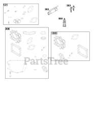 Briggs & Stratton 40N877-0043-B1 - Briggs & Stratton Vertical Engine Service Parts and Tools Group