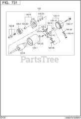 Subaru Robin EH300BS0250 (EH30) - Subaru Robin Engine 731 Electric Device