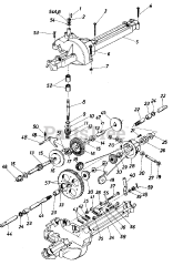 MTD 130-670-000 - MTD Lawn Tractor (1990) Single Speed Transaxle Right Hand