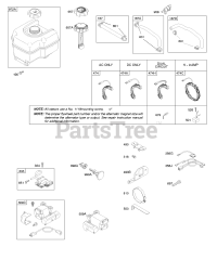 Briggs & Stratton 20G414-0017-E1 - Briggs & Stratton Horizontal Engine