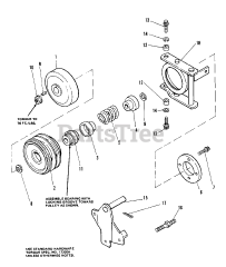 Simplicity 7018 H (1690366) - Simplicity Garden Tractor, 18hp P.T.O. Cone Clutch Group (7012, 7016, &amp; 7018)