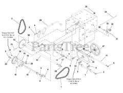 Brute 1695566 - Brute 27" Snow Thrower, 11.5 Gross TP (2008) Traction Drive Group