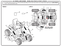 Ryobi RY 48111 (099749010) - Ryobi 38" 48V Riding Mower, Rev 01 (2018-02)